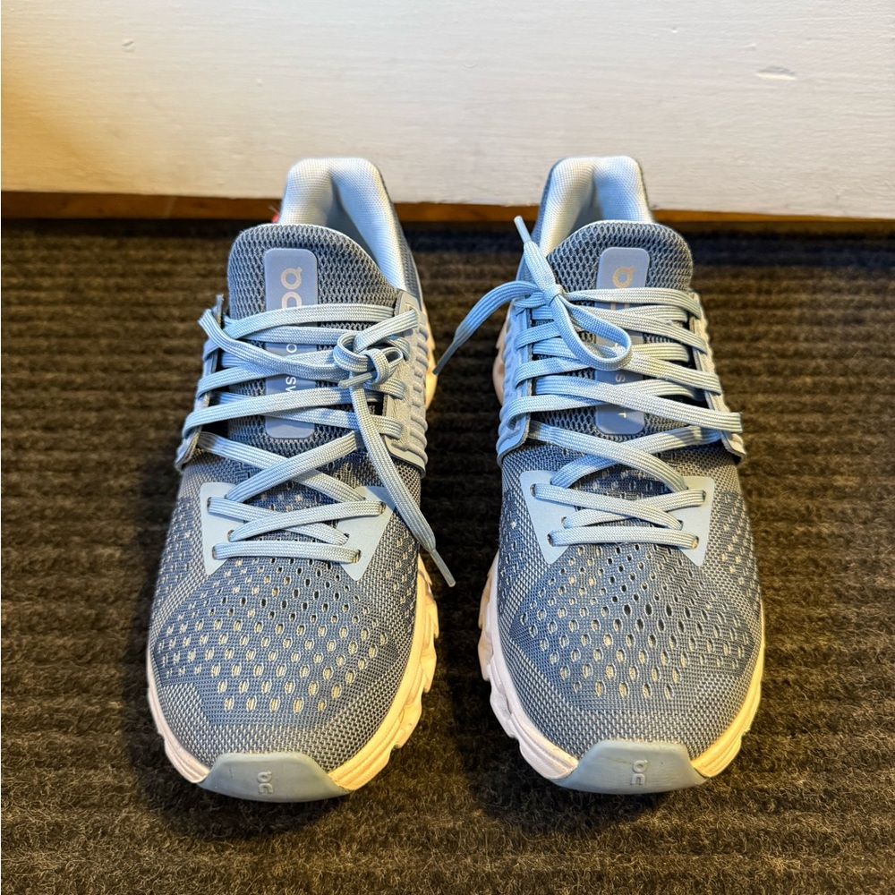 On Running Light Blue Performance Sneakers - Picture 3 of 5